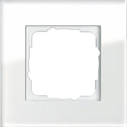 Gira - Abdeckrahmen 1f. weissglas 021112 Esprit