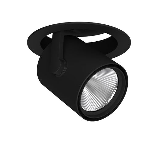 LTS Licht&Leuchten - Downlight/Strahler/Flutlicht LED-Einbaustrahler JETT-R 103.940.MF sw 940, schwarz