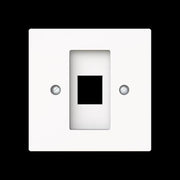Busch-Jaeger - Einsatz/Abdeckung für Kommunikationstechnik Zentralscheibe m. Tragring 2561-44M Modular-Jack