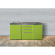 Stengel - Mini-Küche Miniküche Premiumline MPGA170GKFreBli2Sn Grüner Apfel