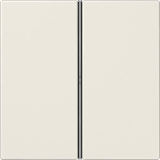 Jung - Abdeckung/Bedienelement für Installationsschalterprogramme Tastensatz 2-fach ws LS 402 TSA komplett