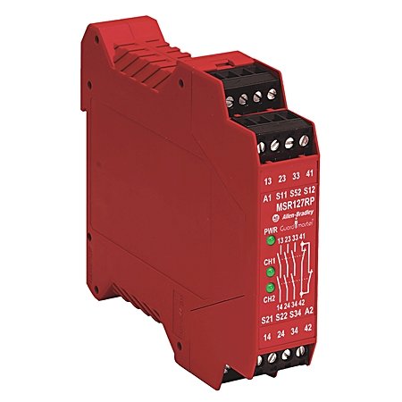 Rockwell - Gerät zur Überwachung von sicherheitsgerichteten Stromkreisen MSR127TP 24VUC 440R-N2313 440R-N23132 2 − 1 Stück