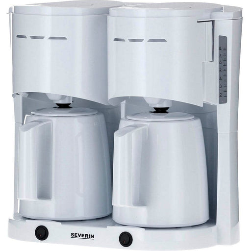 Severin - Kaffeeautomat Duo-Thermo-Kaffeeautomat KA 9314 ws 2x1000W