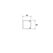 GGK - Leitungsführungskanal LFG-Kanal 40x40 gr 1004 − 2 Meter