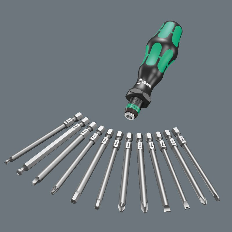 Wera - Bit-Set Schraubendreher 059298 Falttasche 7-tlg