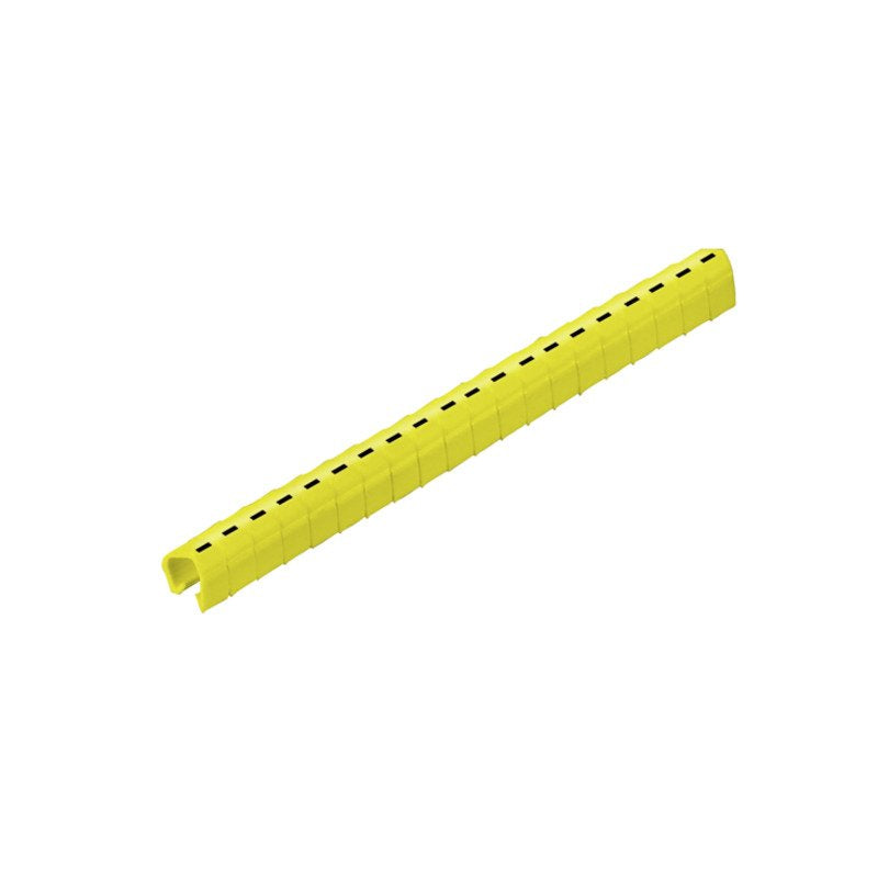 Weidmüller - Kabelmarkierungssystem Leitermarkierer CLI O30-3 GE/SW + MP 3x6mm,PVC,weich,gelb − 200 Stück