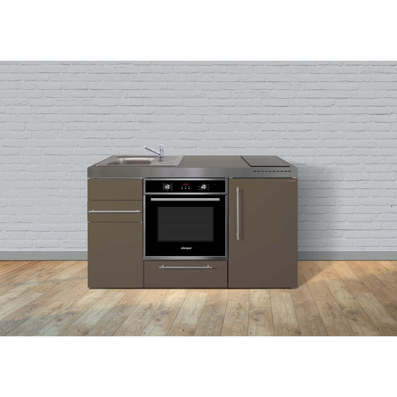 Stengel - Mini-Küche Miniküche Premiumline MPBMM150KSGKFreBliS Mokka metallic