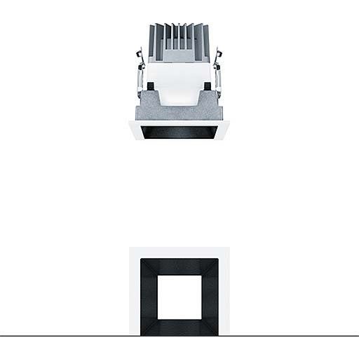 Zumtobel Group - Downlight/Strahler/Flutlicht LED-Einbauleuchte P-INFQ100H #60818687 2700-6500K