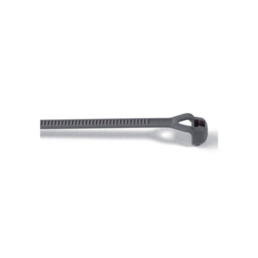 HellermannTyton - Kabelbinder V150R PA46 GY 100 150x3,3mm, grau − 100 Stück