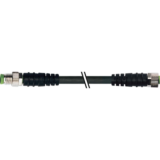 Murrelektronik - Konfektioniertes Sensor-Aktor-Kabel Verbindungsleitung 3m 7000-88001-6100300 M8 St. auf M8 Bu. − 1 Stück