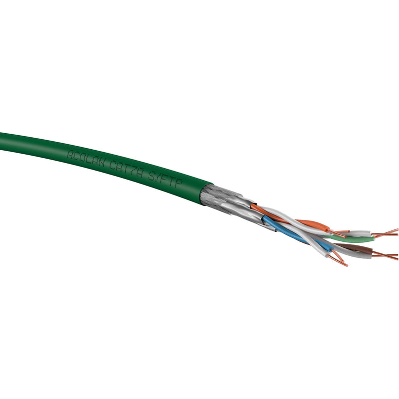 Acome - Daten- und Kommunikationskabel ACOLAN 1500SFS Kat.7A grün R8483A-Cca-T1000 4P S/FTP AWG22 − 1000 Meter