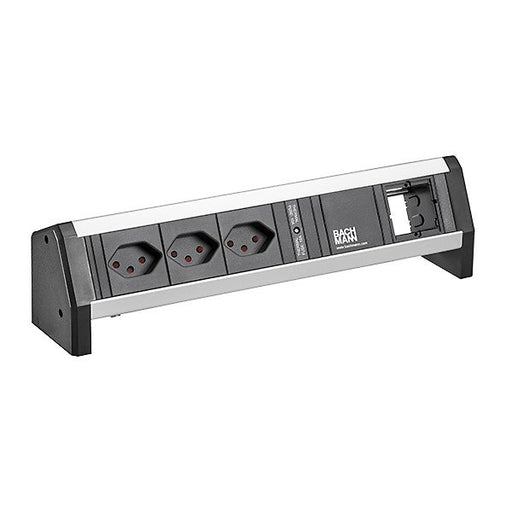 Bachmann - Mehrfachsteckdose Steckdosenleiste 9.020.220 DESK 3xCH T13