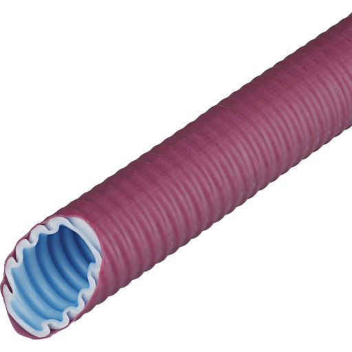 Fränkische - Elektro-Installationsrohr Kunststoff Kunststoffwellrohr FFKuS-EMF105co2ntr63 biegsam magenta − 25 Meter