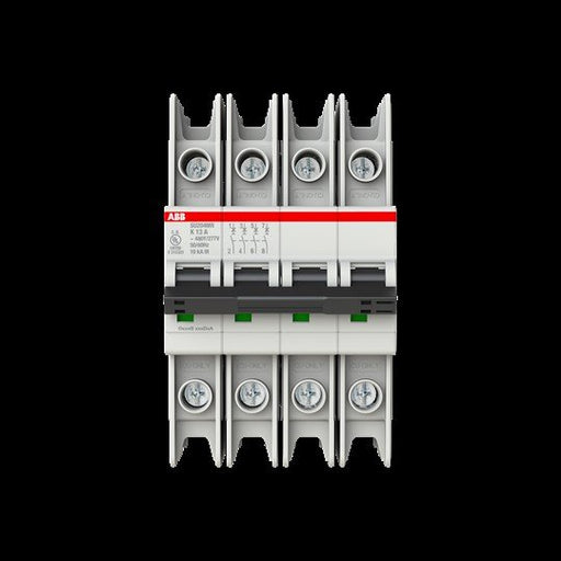 ABB Stotz S&J - Leitungsschutzschalter Sicherungsautomat SU204MR-K13 10kA, 13A, 4P, RTT