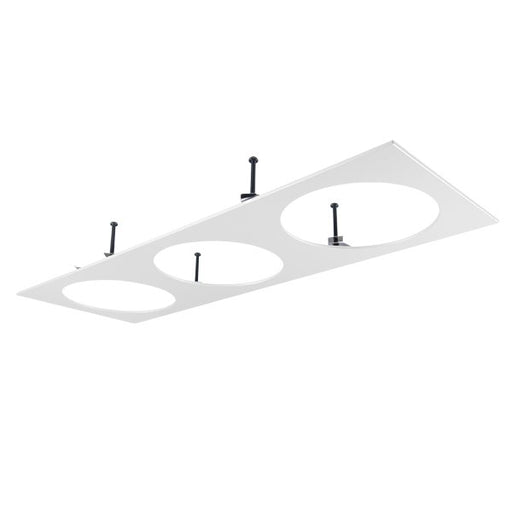 LTS Licht&Leuchten - Mechanisches Zubehör/Ersatzteile für Leuchten Einbaurahmen SCER 6.300 ws Scene 6-System 3-flg