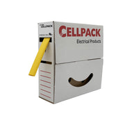 Cellpack - Schrumpfschlauch SB/24-8/gelb/4m in Abrollbox 4m