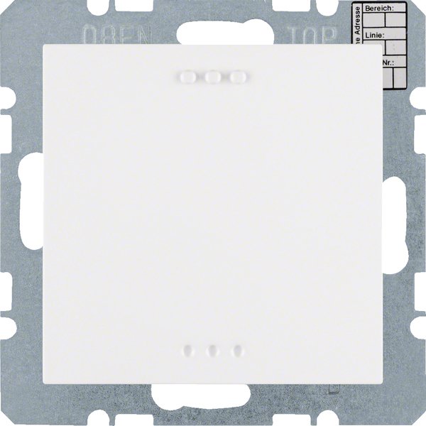 Berker - Bussystem-Raumtemperaturregler KNX-Sensor 75441389 polarweiß matt