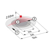 BEG Brück Electronic - Bewegungsmelder-Sensor Präsenzmelder Slave PD9-S-SDB-DE