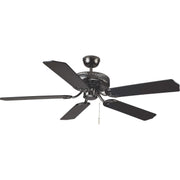 DeKo - Umluftventilator Deckenventilator BC 868 PearlBlack schwarz/schwarz