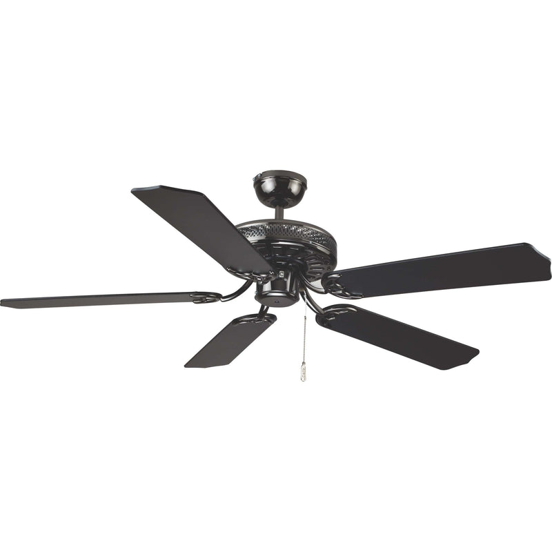 DeKo - Umluftventilator Deckenventilator BC 868 PearlBlack schwarz/schwarz