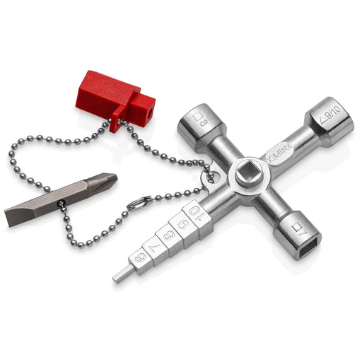 Knipex - Schlüssel für Gehäuse/Schränke Profi-Key 00 11 04 für Absperrsys. 90mm