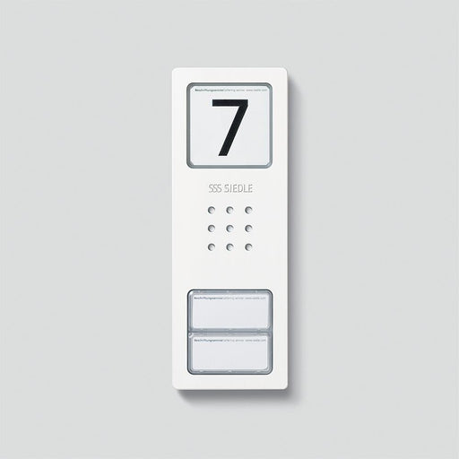 Siedle&Söhne - Zubehör/Ersatzteile für Türkommunikation Gehäuse-Oberteil CA 812-2/CA 850-2 W Signalweiß