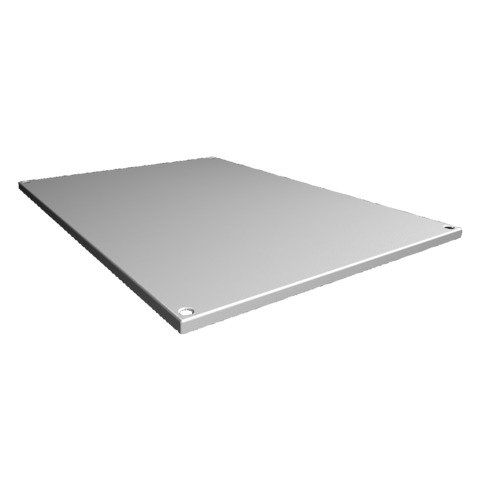 Rittal - Dach-/Bodenelement (Gehäuse/Schaltschrank) Dachblech SV 9681.668 BT: 600x800mm, IP 55