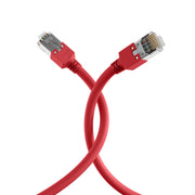 EFB-Elektronik - Patchkabel Kupfer Crossoverkabel Cat. 5e rot K2793.3 2xRJ45 SFTP 3m − 5 Stück