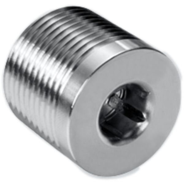 Stahl - Verschlussstopfen 230109 NPT1/2 Edelstahl
