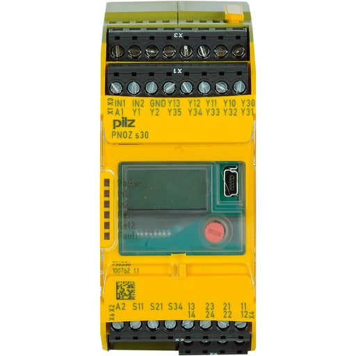 Pilz - Drehzahl-/Stillstandüberwachungsgerät Drehzahlwächter PNOZ s30 #750330 24-240VACDC 2 n/o 2n