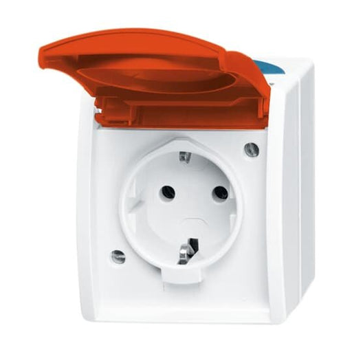 Busch-Jaeger - Steckdose Schuko-Steckdose 20 EW/DVN-53 mit EDV/Namensschild