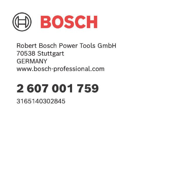 Bosch - Bit-Set Schrauberbit-Set 2607001759 Extra-Hart 3-teilig