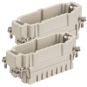 Harting - Kontakteinsatz für Rechtecksteckverbinder Stifteinsatz 09330162612 Han 32 E, 32-pol.+PE