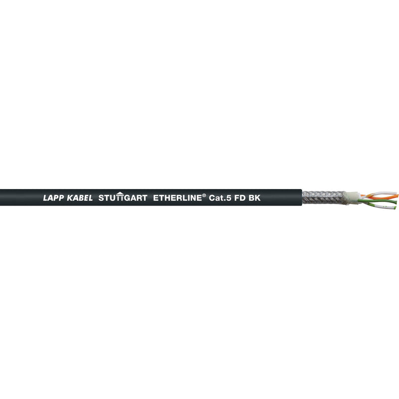 Lapp Kabel&Leitung - Daten- und Kommunikationskabel ETHERLINE FD P BK CAT.5 CE217489/500 − 500 Meter