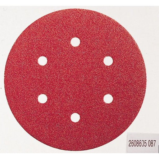 Bosch - Schleifpapier/Schleifvlies Schleifblatt C430, 150 mm, 2608605721 180 6 Löcher Klett
