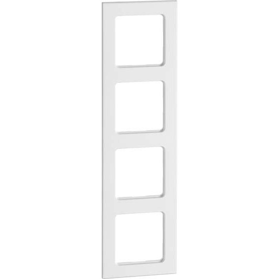 Peha - Abdeckrahmen Rahmen 4-fach alu lack D 20.574.70 T waage/senkrecht