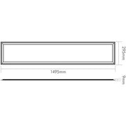 Nobile - Decken-/Wandleuchte LED Panel R3S 1560711150 UGR19 4000K