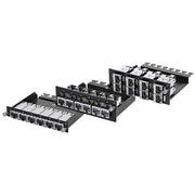 Telegärtner - System-Patchpanel Kupfer HD3-ES RJ45-Modul 100021643 0,5HE für 6x STX