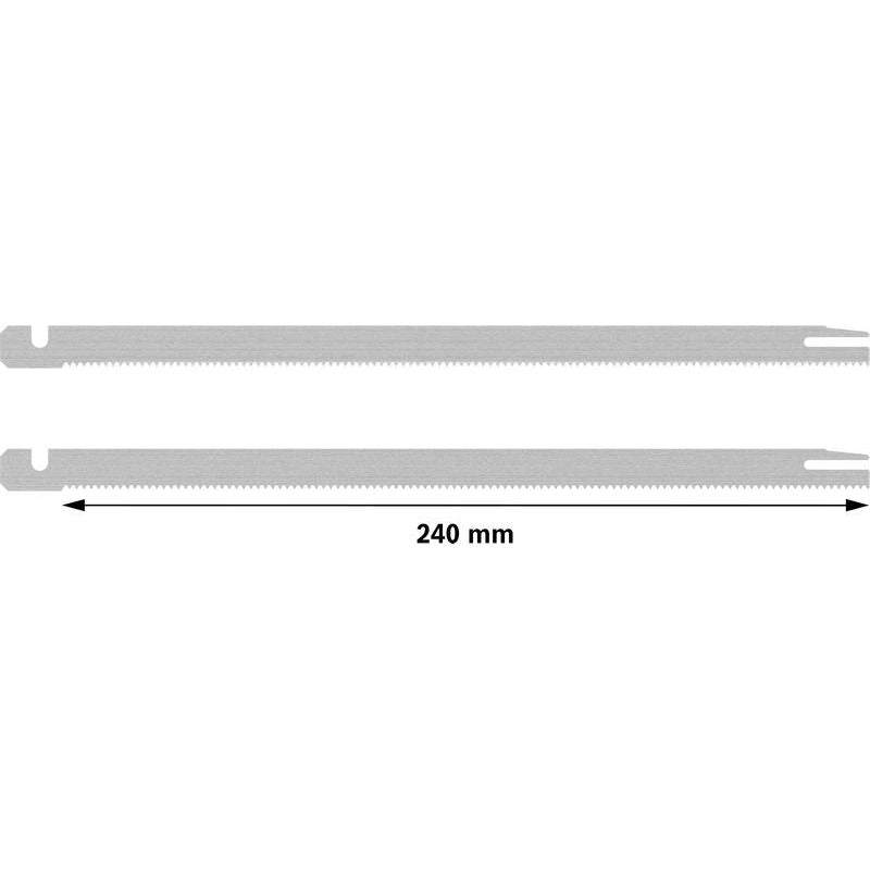 Bosch - Sägeblatt Sortiment PRO Foam Sägeblatt, 2607018011 200 mm, 2-tlg