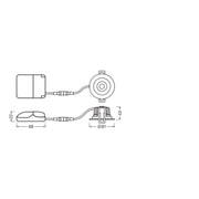 Ledvance - Downlight/Strahler/Flutlicht LED-Einbaustrahler SPADJP8W927PSDIP20BK 927, dim, sw