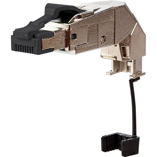 Metz Connect - Modularer Steckverbinder RJ45 Stecker Cat.6A 130E405042-E Kabelzuführ.360 Grad − 1 Stück