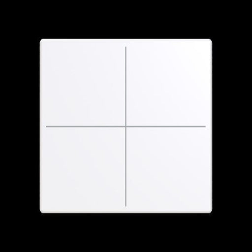 Busch-Jaeger - Bussystem-Tastwippe Abdeckung, 4-fach LFW/A.4.63.11-84 für Keypad