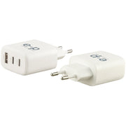 E+P Elektrik - Universal-Ladegerät USB-Schnell-Ladegerät AC 213 3 Ports,GaN