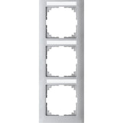 Merten - Abdeckrahmen Rahmen 3-fach MEG4032-3660 aluminium