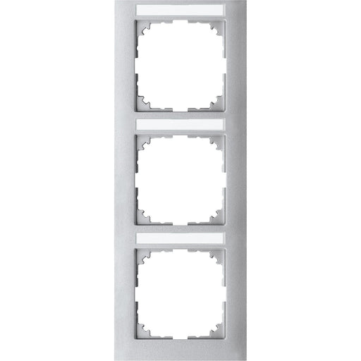 Merten - Abdeckrahmen Rahmen 3-fach MEG4032-3660 aluminium