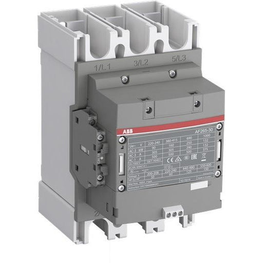 ABB Stotz S&J - Leistungsschütz zum Schalten von Wechselstrom Schütz AF265-30-11-33 100-250V 50/60Hz/DC