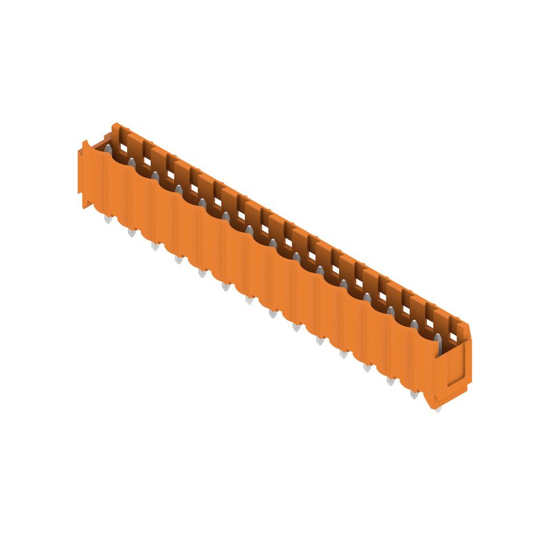 Weidmüller - Leiterplattensteckverbinder Verbinder 5.00mm SL 5.00/1#1581910000  − 50 Stück