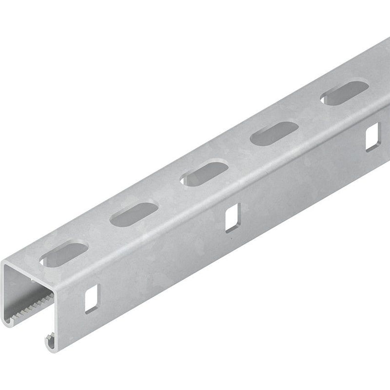 Niedax - Stiel/Profilschiene Ankerschiene 2996Z/3 E3L − 3 Meter