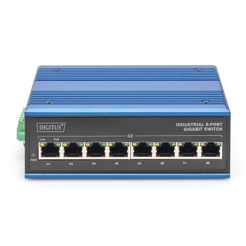 DIGITUS - Netzwerk Switch Netzwerk-Switch DN-651121 8-Port