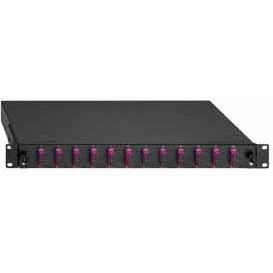 Rutenbeck - Patchpanel LWL BasicLine Spleissbox 2280305240 24xSC-D OM3 aqua